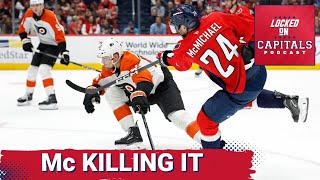 Capitals Dominate Flyers AGAIN McMichael amp Dowd Shine Roys Recovery Update and Rookie Highlights [upl. by Mariele]