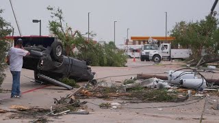 The National Weather Service confirms EF2 tornado hit Temple Texas [upl. by Aretina]