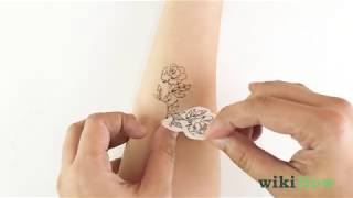 How to Make a Temporary Tattoo [upl. by Ariam]