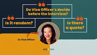 How do Visa Officers make decisions at the US visa interview ExVisa Officer reveals the truth [upl. by Anierdna]