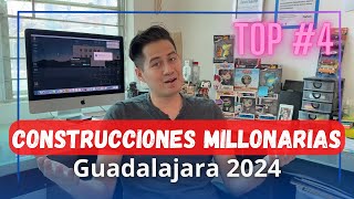 Las 4 Construcciones Millonarias más Importantes para Guadalajara en 2024 [upl. by Arabele529]