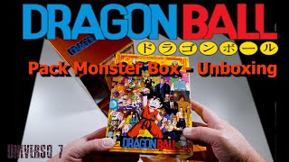 Dragon Ball  Monster Box Unboxing [upl. by Pomfret]