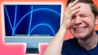 24quot M1 iMac 2021 One Month Later Review  DONT BE FOOLED [upl. by Hyps]