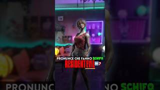 La pronuncia inglese di RESIDENT EVIL inglese videogiochi residentevil [upl. by Torres]