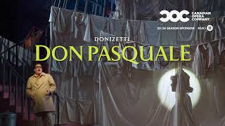 Teaser  Donizettis DON PASQUALE [upl. by Norma]