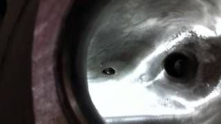 How To LS1 DIY Head Porting Part 1 Cont  Rocker Bolt in Port  Boss removed [upl. by Scholem]