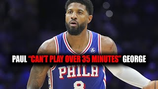 Minute Restrictions Are Destroying The Sixers [upl. by Norry]