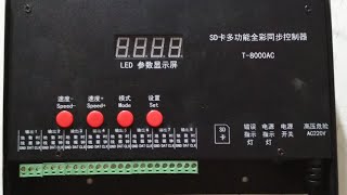 Pixel LED T8000Ac With SMPS Connection Diagram [upl. by Kcirdla]