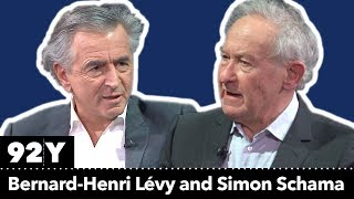 BernardHenri Lévy with Simon Schama Americas Abdication and the Fate of the World [upl. by Sebastien]