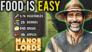 Manor Lords Efficient Farming amp Food Guide [upl. by Allen]