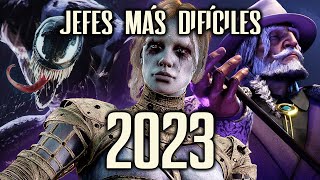 TOP 10 Jefes más DIFÍCILES de Videojuegos de 2023 [upl. by Leicester]