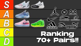 Ranking ALL Basketball Shoes on a Tier List 2023 [upl. by Lindholm]