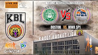 BOSTON vs NIWA  Div 78 [upl. by Alleber]