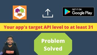 How to change Target API level 30 to 31 in MIT App Inventor 2 [upl. by Annawat]