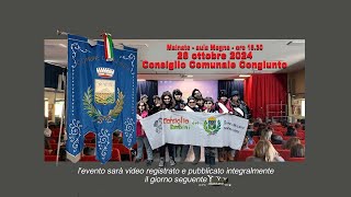 Malnate consiglio comunale congiunto Bambini Ragazzi 28102024 [upl. by Boycie718]