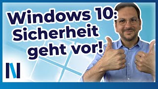 Windows 10 Diese Sicherheitseinstellungen solltest Du unbedingt vornehmen [upl. by Barbara-Anne]