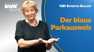 Der blaue Parkausweis  Rat amp Tat – Expertin [upl. by Trudnak281]