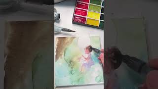 quotMaster Alla Prima Watercolor Watch me Paint a Whimsical Girl with Lantern in the Enchanted forestquot [upl. by Eilram]