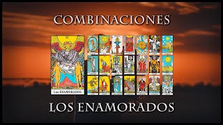 🟣 Los Enamorados combinaciones tarot con todos los arcanos mayores del Tarot Rider Waite [upl. by Dlorag]