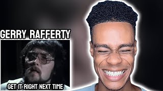 Gerry Rafferty  Get It Right Next Time  FIRST TIME REACTION [upl. by Teraj]