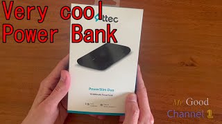 Review Power bank Ttec PowerSlim Duo 10000mAh USB Type C [upl. by Araek]