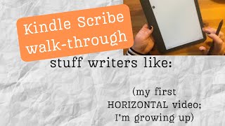 Kindle Scribe WalkThrough [upl. by Ivanna]