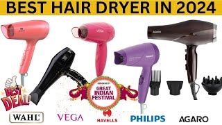 Best Hair Dryer 2024 in India  Best Hair Dryer For Men amp Women In India  Best Hair Dryer 2024 [upl. by Townie]