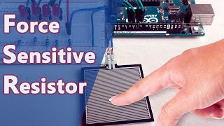 How to use a Force Sensitive Resistor FSR with Arduino [upl. by Poler186]