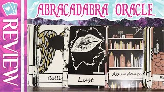 ABRACADABRA ORACLE DECK REVIEW [upl. by Zack]