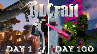 Surviving 100 Days in RLCraft [upl. by Mitman]