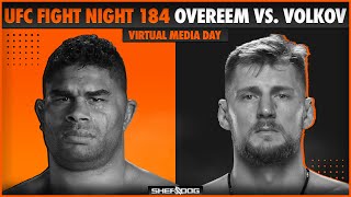 UFC Fight Night 184 Overeem vs Volkov Interviews  Virtual Media Day  LIVE stream [upl. by Petromilli]