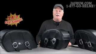 Saddlemen Drifter Slant Throw over Saddlebags Review  Jafrumcom [upl. by Jervis659]