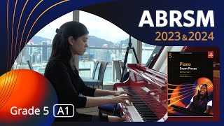 ABRSM Piano 2023  2024 Grade 5 A1 Allegro 青苗琴行 x 香港演藝精英協會 [upl. by Otnas]