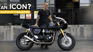 Dutchs Triumph Thruxton  The Ultimate Cafe [upl. by Bertrando]