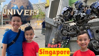 Kaison is So Excited Travel Vlog Singapore Part 2 Calvin CKN [upl. by Truscott]