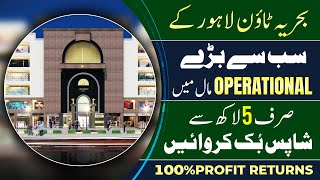 Food Court Shop In Operational Mall of Bahria Town Lahore  Talwar Chowk  Booking From 5 Lacs [upl. by Ardek608]