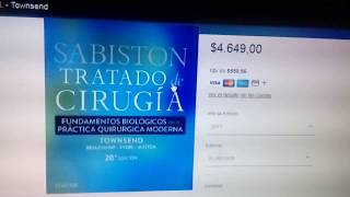 Sabiston Tratado de Cirugia 20° Ed  Townsend [upl. by Nonnel]