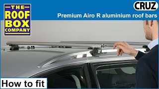 CRUZ Airo R aluminium bars  How to fit [upl. by Ernald421]