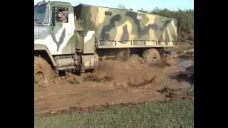 miltary kraz 6322 on the mud [upl. by Tarttan]