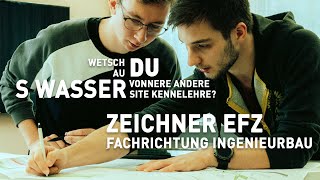 Zeichner EFZ  Fachrichtung Ingenieurbau [upl. by Leterg]