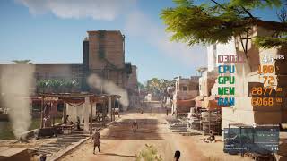 GeForce GTX 1060 3GB  Intel Core i54690K  Assassins Creed AC Origins Benchmark [upl. by Ferdinanda]