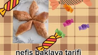 baklava tarifi çıtır baklava tarifi🍬 [upl. by Nollahs]