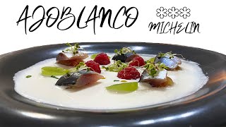 AJOBLANCO MALAGUEÑO‼️ con ⭐️⭐️⭐️ Michelin Dani García [upl. by Antony]