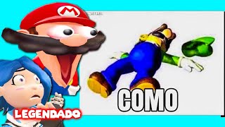 Mario Reage a Memes da Nintendo 6 ft Tari LEGENDADO PTBR [upl. by Perreault]