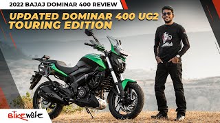 2022 Bajaj Dominar 400 Review  Touring Edition Tested  BikeWale [upl. by Brooke]