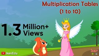 Sing Multiplication Song to Learn Multiplication Tables 1 to 10  iKen  iKen Edu  iKen App [upl. by Letrice]