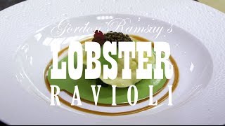 How to Cook Gordon Ramsays Lobster Ravioli [upl. by Beichner]