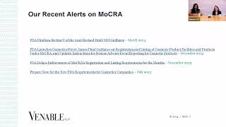 MoCRA Webinar [upl. by Neirol]