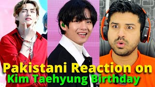 BTS V BIrthday Kim Taehyung Birthday  REACTION [upl. by Bluh]