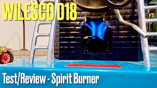 CORRECTION I meant “dihydrogen monoxide” TestingReviewing a Spirit Burner in Wilesco D18 [upl. by Modesty879]